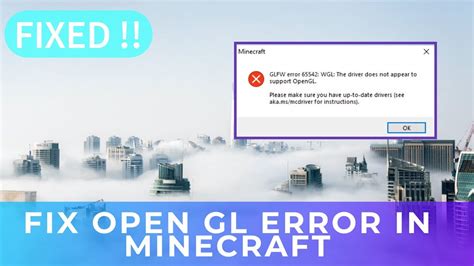 Image result for How to Fix OpenGL Error
