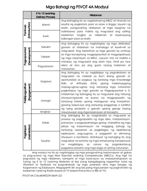 Image result for Grade 2 Math Module Quarter 4