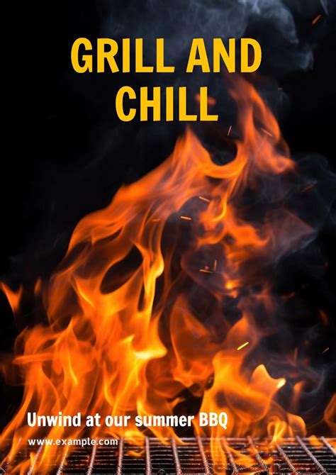 Image result for Spring BBQ Poster Template