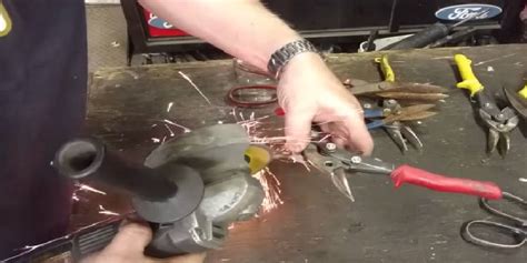 Image result for How to Sharpen Metal Snips