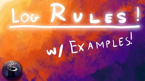 Image result for Log Rules Examples