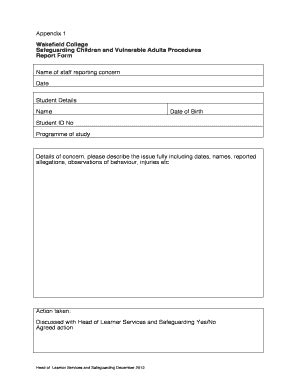 Toradh íomhá ar Safeguarding Reporting