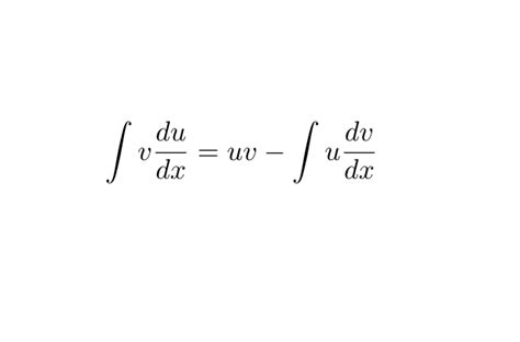 نتيجة الصورة لـ Integration Formulas for U V
