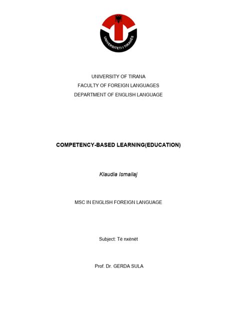 Image result for Competency Based Learning Goal