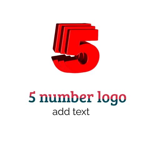 Afbeeldingsresultaten voor Digit 5 Design for Logo