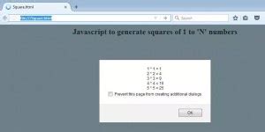 Image result for Square Number Shapes in JavaScript
