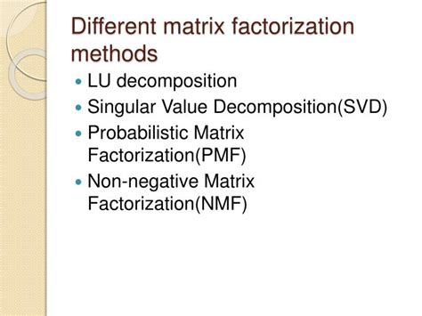 Image result for Matrix Factorization Evaluation