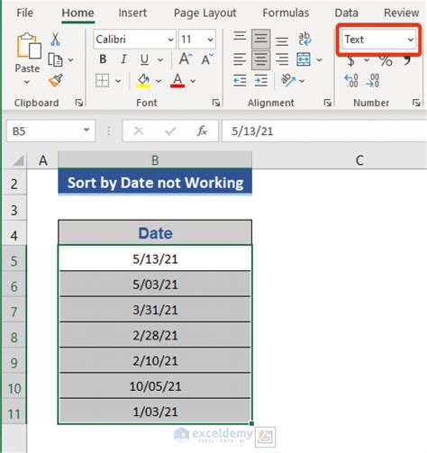 Image result for Excel Not Sort Date