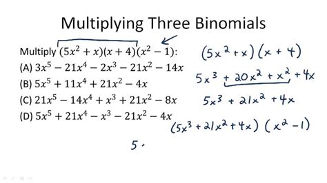 Polynomial Multiplication Example with Steps に対する画像結果