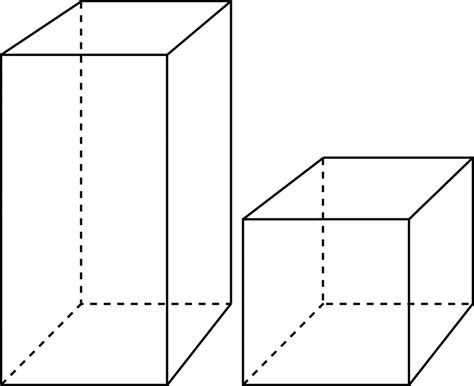 Afbeeldingsresultaten voor Rectangular Prism Outline