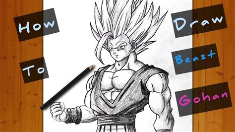 Toradh íomhá ar Gohan Drawing Easy