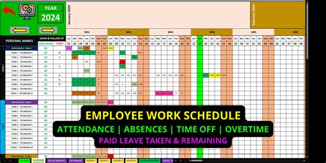 Staff Schedule Excel に対する画像結果