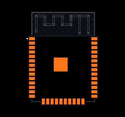 Image result for Esp-Wroom-32 Footprint