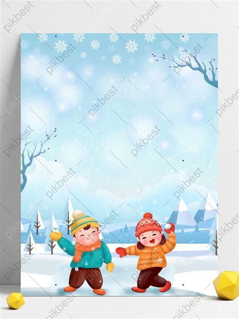 Image result for Winter Kids Playing Background