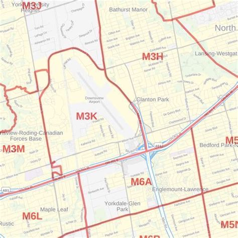 Toronto Postal Code Map に対する画像結果