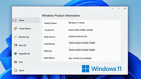 Toradh íomhá ar Windows 11 Produsct Key