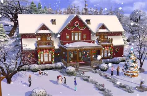 Image result for Sims 4 Snowy Escape Build Buy