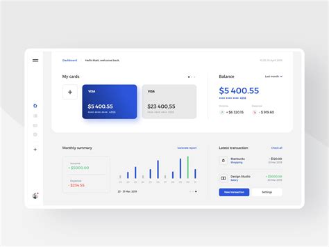 Toradh íomhá ar Card UI Desktop Design