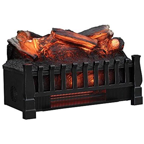 Duraflame Infrared Quartz Juniper Electric Log Set with Crackling Sound ...