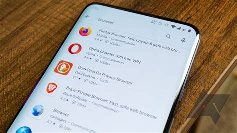 Google Web Browser Android に対する画像結果