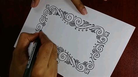 Image result for Drawn Frame On Paper