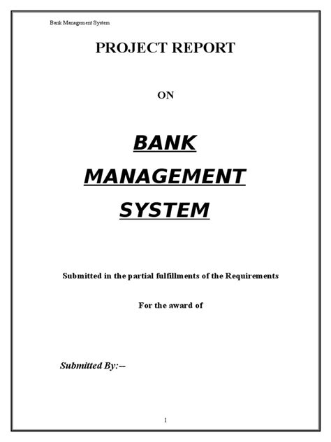 Image result for Bank Management System Project Introduction