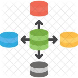 Afbeeldingsresultaten voor Distributed Database Icon