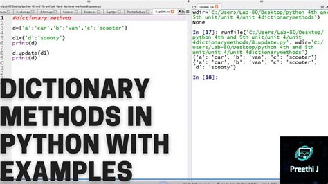 Dictionary Methods in Python Poster に対する画像結果
