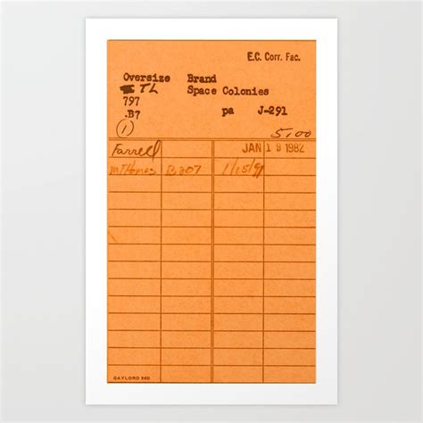 Image result for Library Card Prints