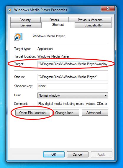 Open File Location Shortcut に対する画像結果
