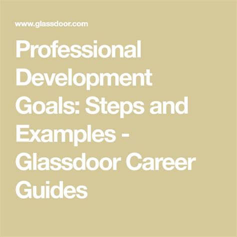 Image result for Examples of Professional Development Goals