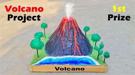 Volcano Project- Science Exhibition Working Model | Easy Science ...