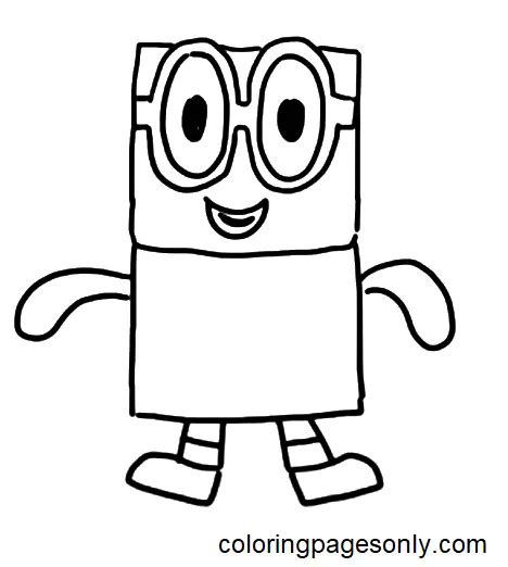 Numberblocks Coloring Pages 34 Printable for Free Download