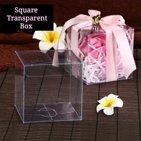 Image result for Square Transparent Box