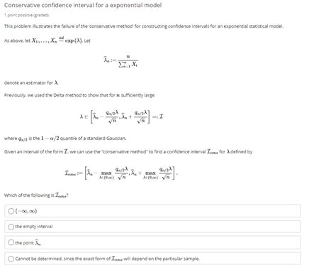 Exponential Distribution Confidence Interval に対する画像結果