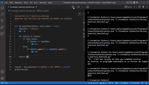 Tuto Code Python に対する画像結果