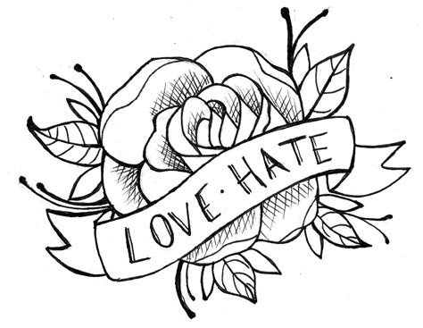 Toradh íomhá ar Rose Designs to Draw