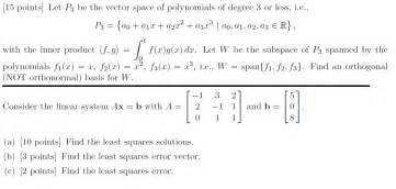 Image result for Polynomial Vector Space
