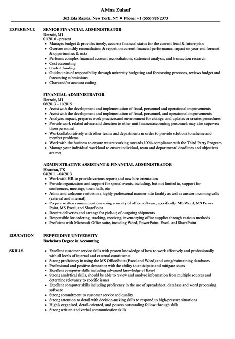 Image result for Example Financial Administration