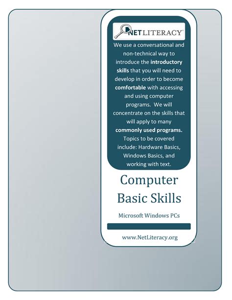 Image result for Course Introduction to Basic Computer Skills