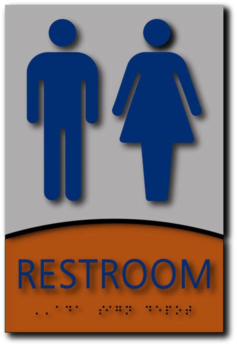 Image result for Ada Unisex Restroom Sign