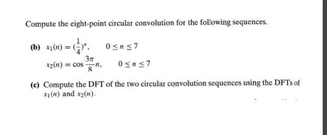 Image result for Eight-Point Circular Convolution