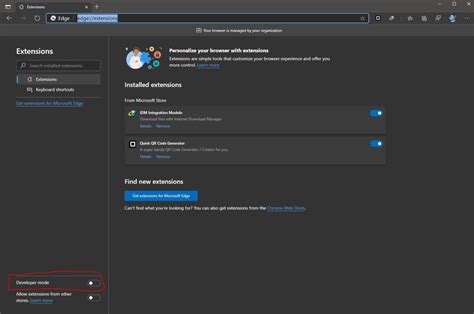 Image result for How to Enable Developer Mode Edge