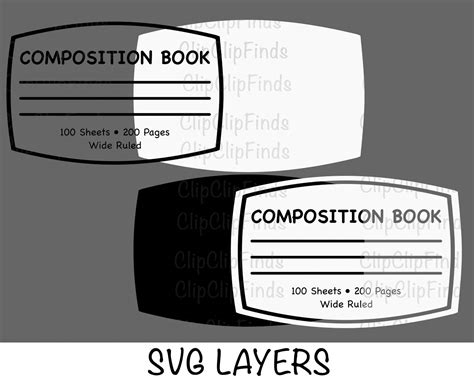 Composition Notebook SVG に対する画像結果