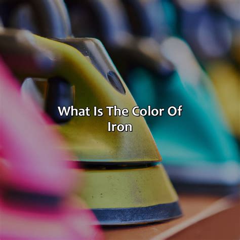 Color of Iron に対する画像結果