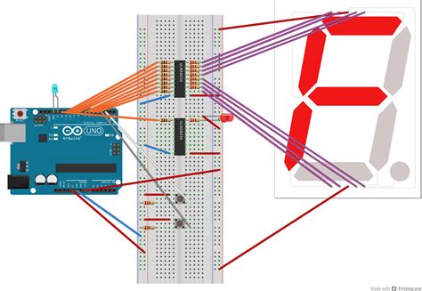 Afbeeldingsresultaten voor ULN2803A Arduino 7-Segment Display