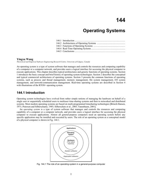 Image result for Operating System PDF Download