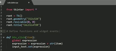 Image result for Design Calculator Using Tkinter
