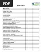 Toradh íomhá ar CSSD Items Checklist