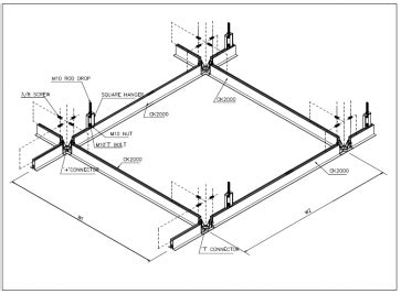 Image result for Ceiling Track Grid System